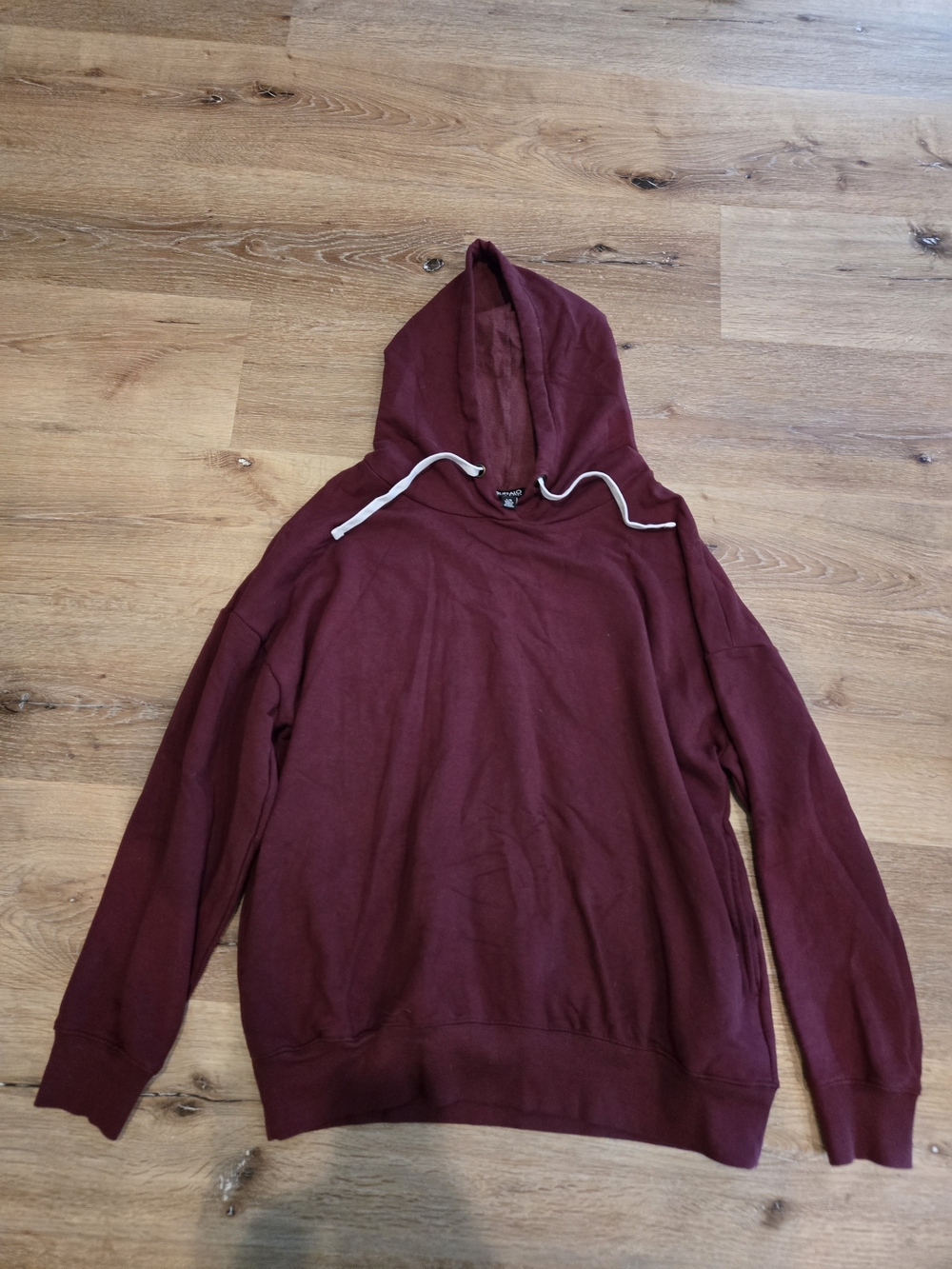 Buffalo David Bitton Men's Maroon Crewneck Hoodie